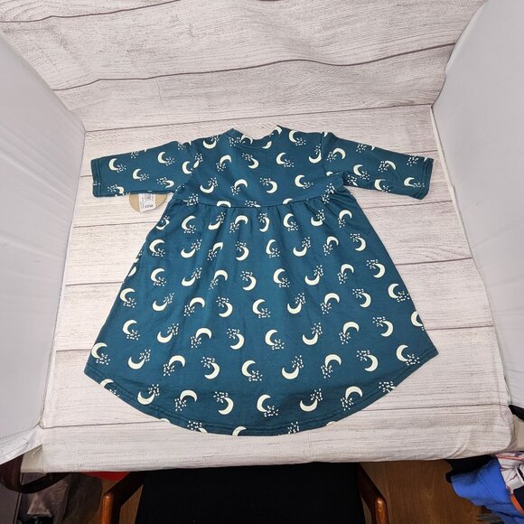 NWT‎ Wyldson Toddler Girls Moon Dress Teal Green Size 4Y - Picture 4 of 4